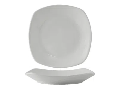 Tuxton Accessories Square Pasta Plate 26oz 10-1/2"x1-3/4", 12 Pieces