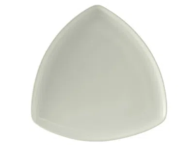 Tuxton Accessories Triangle Plate 11-7/8", 12 Pieces In White