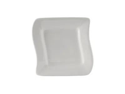 Tuxton Accessories Wave Plate 6-3/8"x6-3/8", 12 Pieces