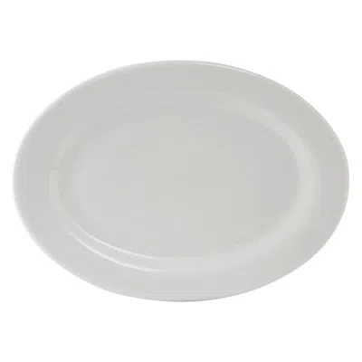 Tuxton Alaska Platter In Porcelain White