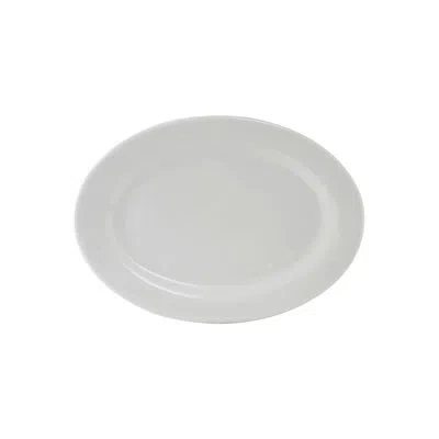Tuxton Alaska Platter In Porcelain White