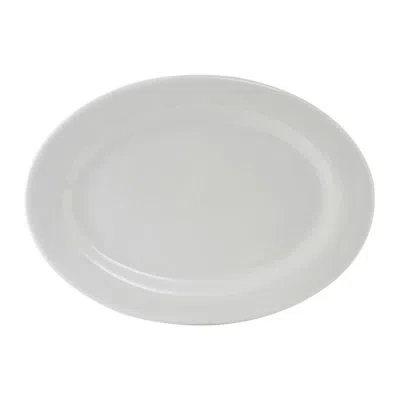 Tuxton Alaska Platter In Porcelain White