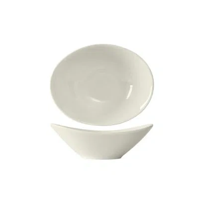 Tuxton Alumatux 8 Oz. Capistrano Soup Bowl In Pearl White