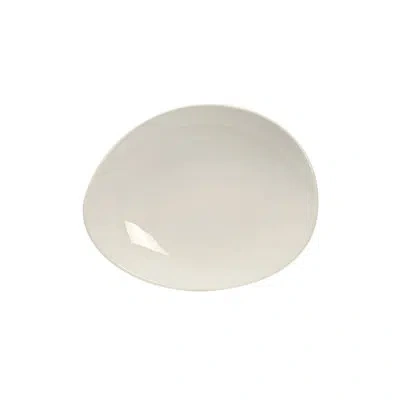 Tuxton Alumatux Dessert Plate In White;pearl
