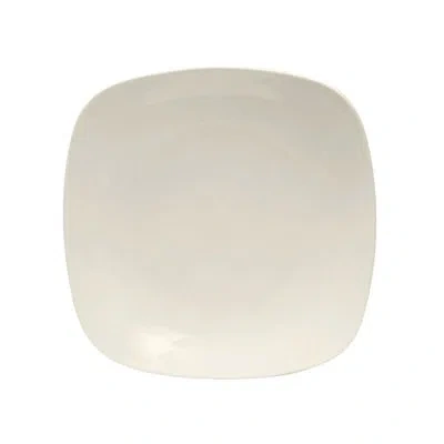 Tuxton Alumatux Dinner Plate In White;pearl