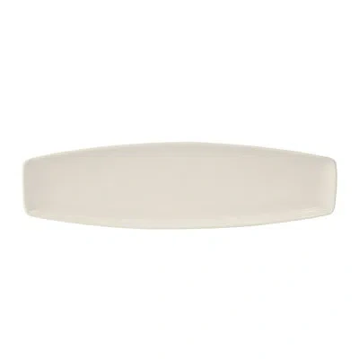 Tuxton Alumatux Platter In White;pearl