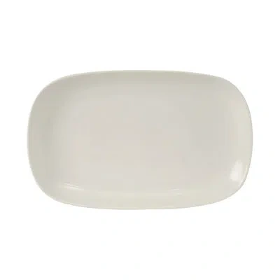 Tuxton Alumatux Platter In White;pearl