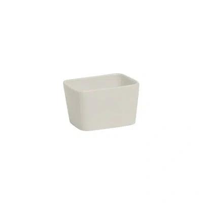 Tuxton Alumatux Sugar Packet Caddy In Pearl White