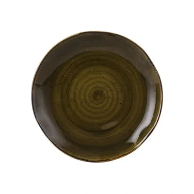Tuxton Artisan 10-1/4-inch Plate, 12 In Brown