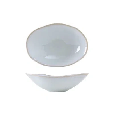 Tuxton Artisan 11.5 Oz. Capistrano Salad Bowl In Agave White