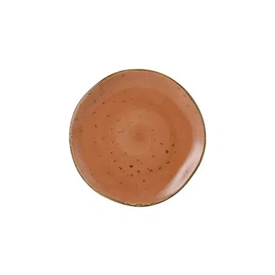 Tuxton Artisan 6-1/2-inch Plate, 24 In Orange