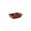 Tuxton Artisan 8 oz Rectangular Side Dish In Red Rock