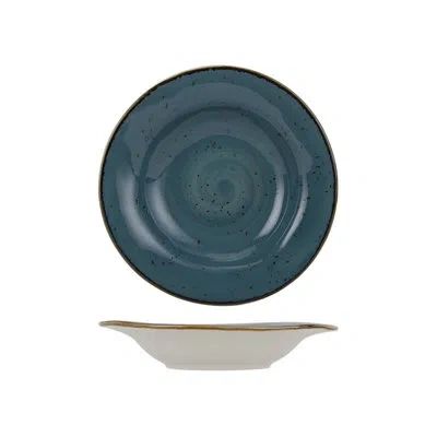 Tuxton Artisan 9.5-ounce Rim Soup In Blue