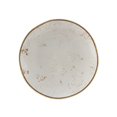 Tuxton Artisan Dinner Plate In Geode Agave White