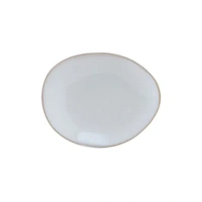 Tuxton Artisan Ellipse Appetizer Plate In Agave White