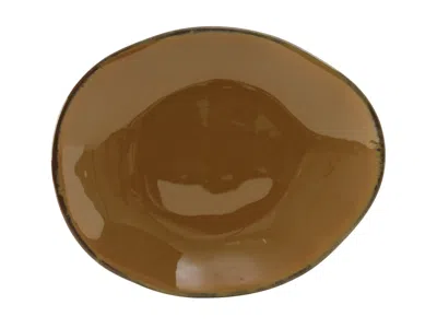 Tuxton Artisan Ellipse Plate 12"x9-3/4"x2", 12 Pieces