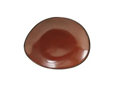 Tuxton Artisan Ellipse Plate 8-3/8"x6-7/8"x1-1/2", 12 Pieces