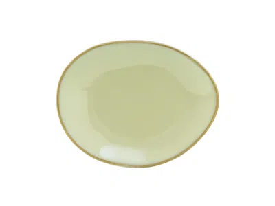 Tuxton Artisan Ellipse Plate 8-3/8"x6-7/8"x1-1/2", 12 Pieces