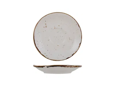 Tuxton Artisan Geode Espresso Saucer 5", 24 Pieces In Neutral