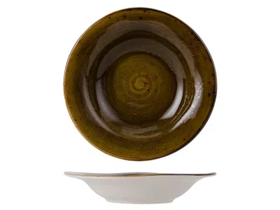 Tuxton Artisan Geode Rim Soup 9-1/2oz 9"x1-3/4", 24 Pieces In Brown
