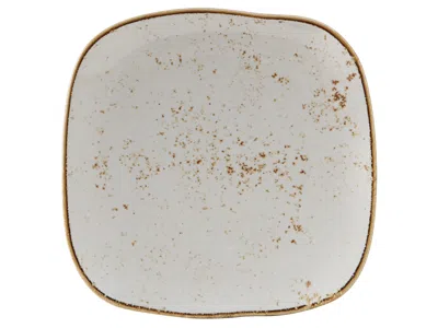 Tuxton Artisan Geode Square Plate 11", 12 Pieces