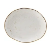 Tuxton Artisan Platter In Geode Agave White