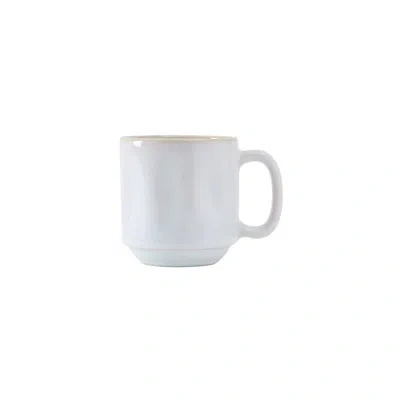 Tuxton Artisan Yukon Coffee Mug In Agave White