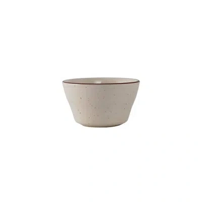 Tuxton Bahamas 8 Oz. Soup Bowl In Brown Eggshell White