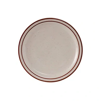 Tuxton Bahamas 9.5" Dessert Plate In Eggshell White