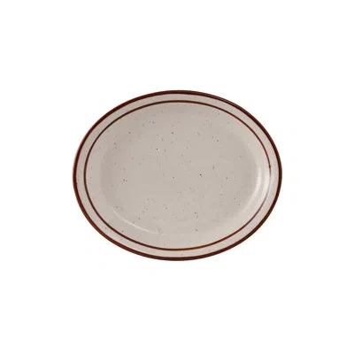 Tuxton Bahamas Platter In Brown