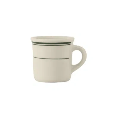 Tuxton Bay Canton Coffee Mug In Eggshell Green