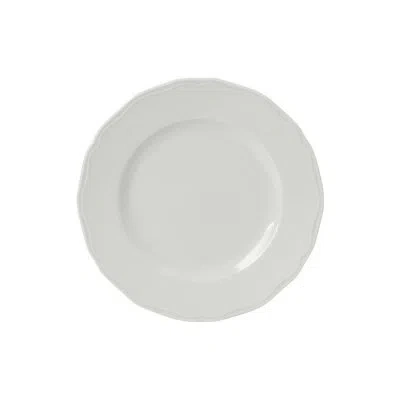 Tuxton Charleston 9" Salad Or Dessert Plate In Porcelain White
