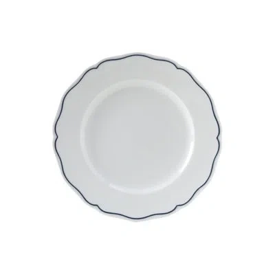 Tuxton Charleston 9-inch Plate In Blue;white