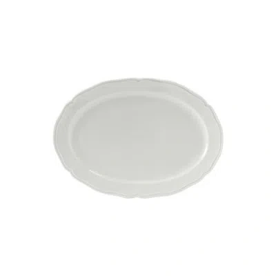 Tuxton Charleston Platter In Porcelain White