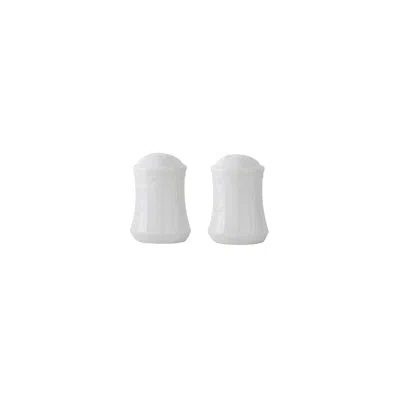 Tuxton Chicago 3-inch Salt & Pepper Set In White