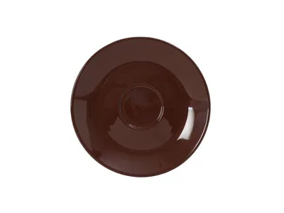 Tuxton Coffee, Cappuccino & Espresso Cappuccino Saucer 6-3/8", 24 Pieces In Brown