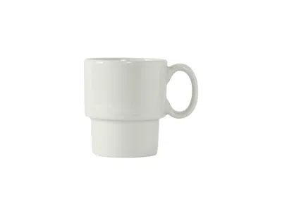 Tuxton Coffee, Cappuccino & Espresso Stackable Mug 10oz 4-1/2"x3-1/4"x3-3/4", 24 Pieces