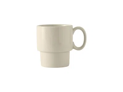 Tuxton Coffee, Cappuccino & Espresso Stackable Mug 10oz 4-1/2"x3-1/4"x3-3/4", 24 Pieces