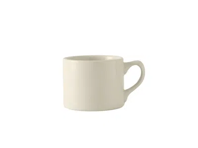 Tuxton Coffee, Cappuccino & Espresso Steakhouse Cup 10oz 4-3/4"x3-1/2"x3" Matching Homer Laughlin, 24 Piece