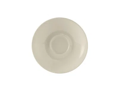 Tuxton Coffee, Cappuccino & Espresso Steakhouse Saucer 6" Matching Homer Laughlin, 24 Pieces