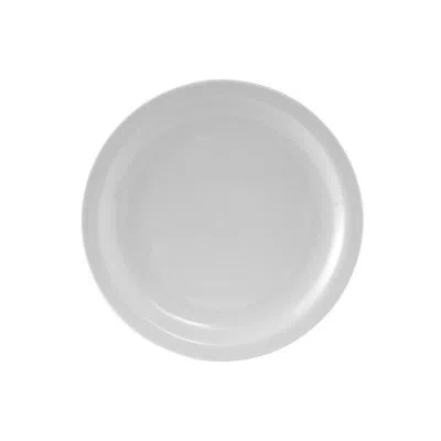 Tuxton Colorado 9.5" Dessert Plate In Porcelain White