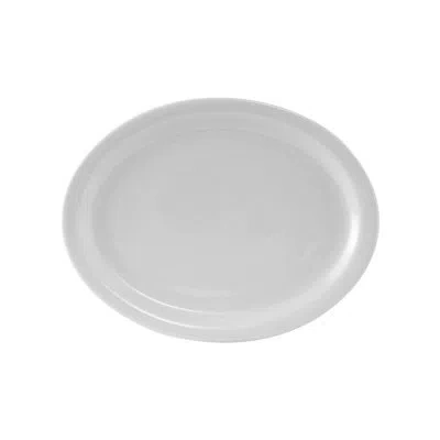Tuxton Colorado Platter In Porcelain White