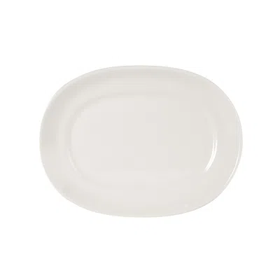 Tuxton Columbia Platter 12", 12 Pieces In White