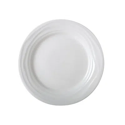 Tuxton Commercial Dishwasher Safe 11.75'' Porcelain China Dinner Plate , Set Of 12 In White