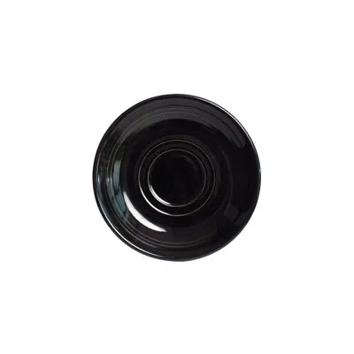 Tuxton Concentrix 6" Saucer In Black