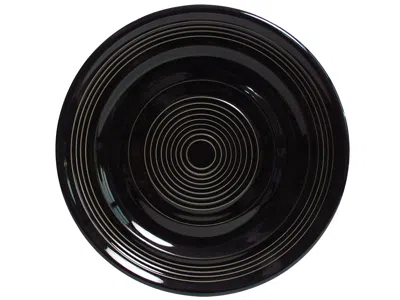 Tuxton Concentrix Plate 12", 6 Pieces In Black