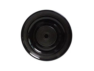 Tuxton Concentrix Plate 7-1/2", 24 Pieces In Black