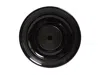 Tuxton Concentrix Plate 9", 24 Pieces In Black