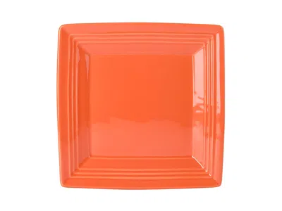 Tuxton Concentrix Square Plate 8-1/2", 12 Pieces