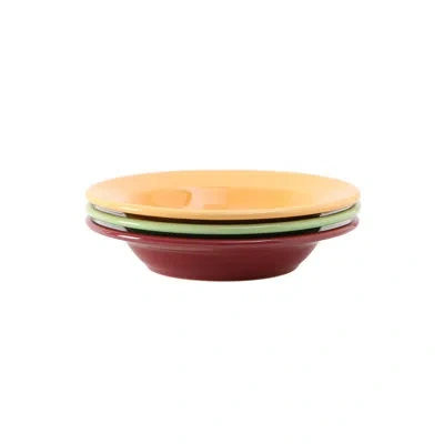 Tuxton Duratux 12.5 Oz. Soup Bowl In Cranberry;pistachio;butterscotch
